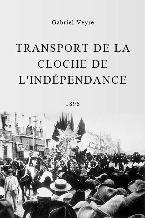 Transport de la cloche de l'indépendance