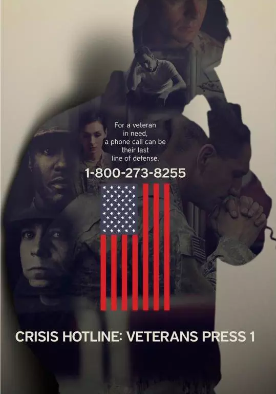 Crisis Hotline: Veterans Press 1