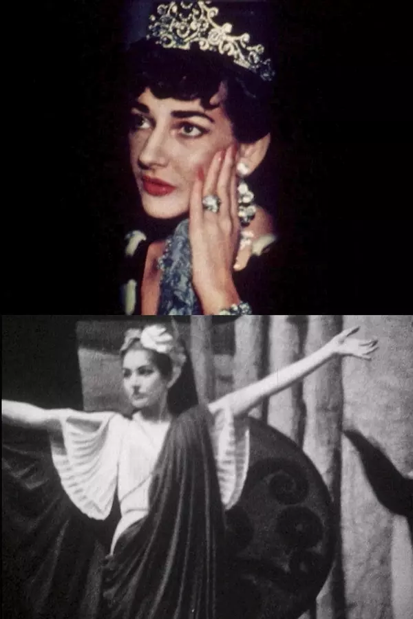 Maria Callas Porträt